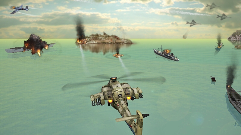 武装直升机战争3D最新版手游下载-武装直升机战争3D免费中文下载