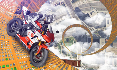 不可能的摩托车轨道游戏手机版下载-不可能的摩托车轨道最新版下载