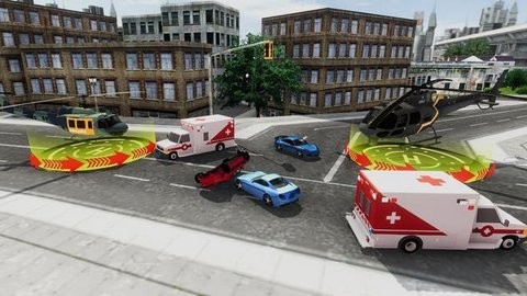 飞行汽车救护车游戏手机版下载-飞行汽车救护车最新版下载