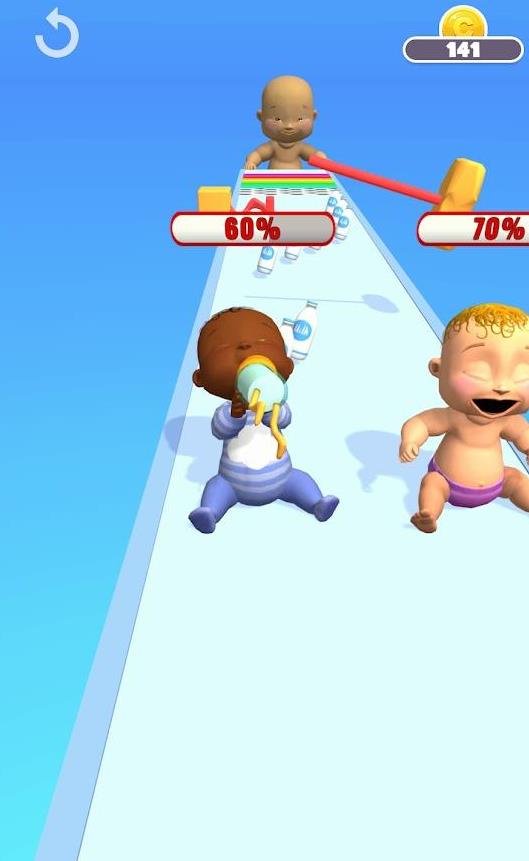 婴儿奶瓶跑免费中文下载-婴儿奶瓶跑手游免费下载