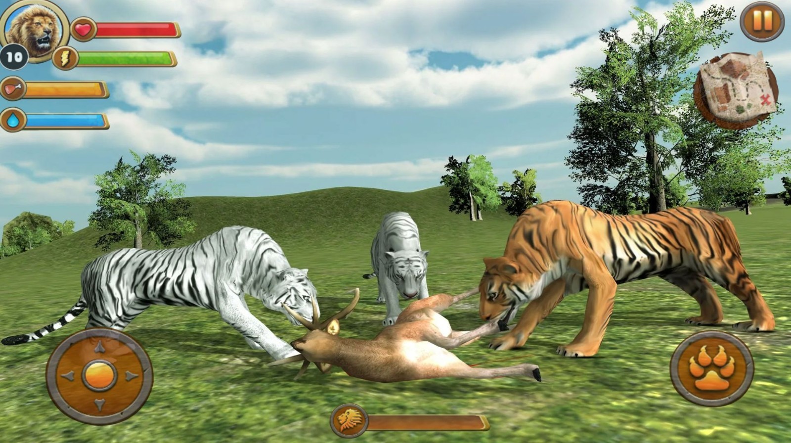 丛林老虎模拟器免费中文下载-丛林老虎模拟器手游免费下载