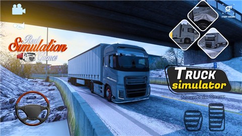 卡车模拟器雪山安卓版下载-卡车模拟器雪山手游下载