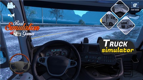 卡车模拟器雪山安卓版下载-卡车模拟器雪山手游下载