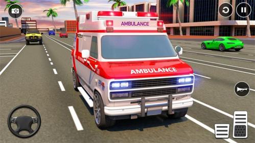 真实救护车模拟免费中文下载-真实救护车模拟手游免费下载