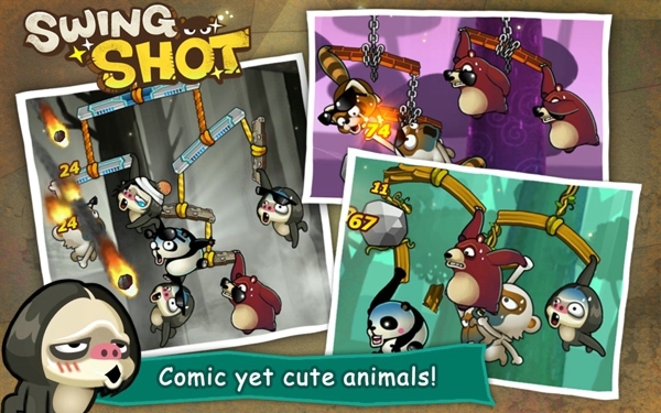 猴子也疯狂(Swing Shot)安卓版游戏下载-猴子也疯狂(Swing Shot)手游下载
