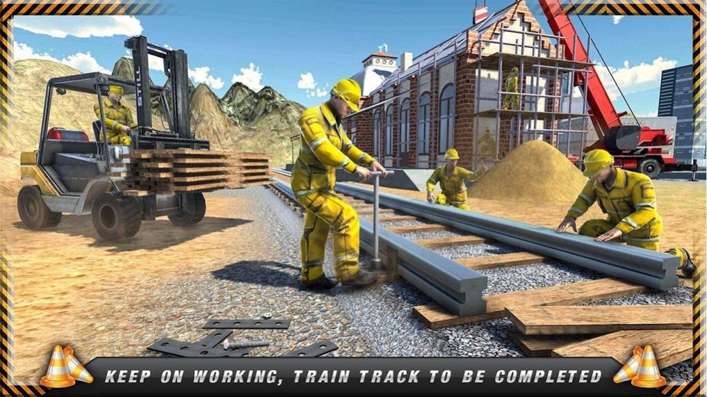 火车轨道施工模拟器最新手游下载-火车轨道施工模拟器安卓版手游下载