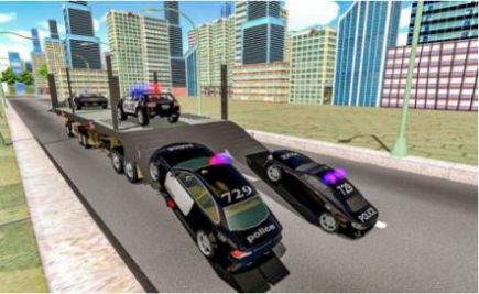 警车运输卡车手游下载安装-警车运输卡车最新免费版游戏下载