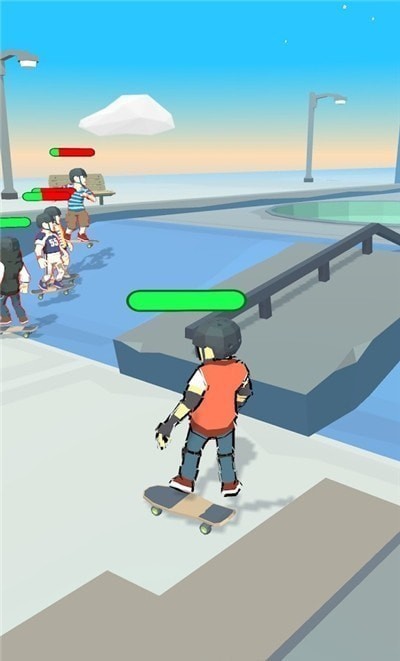 滑板特技竞赛游戏下载-滑板特技竞赛游戏最新版V0.2